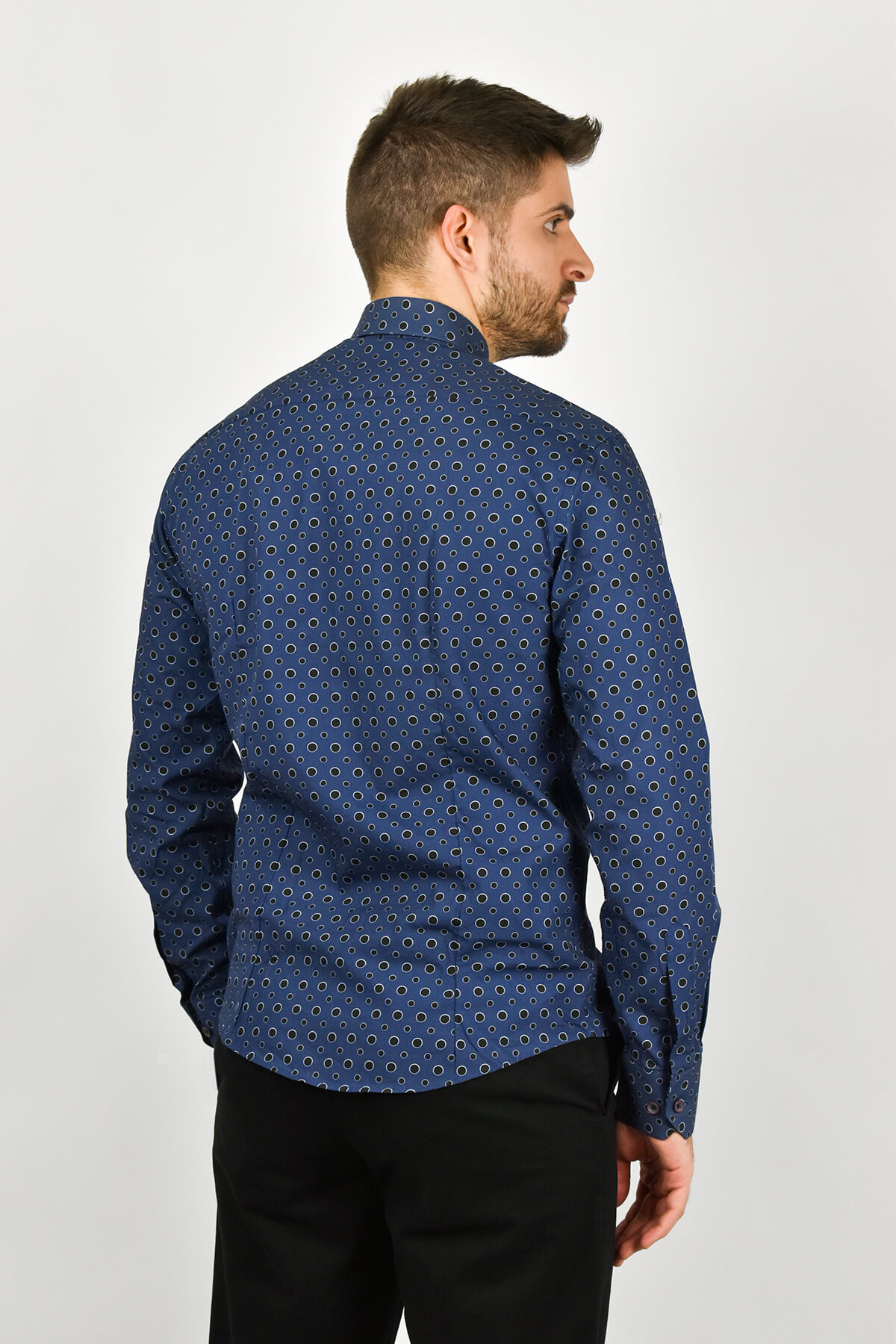 GioS Πουκάμισο Με Μικροσχέδιο