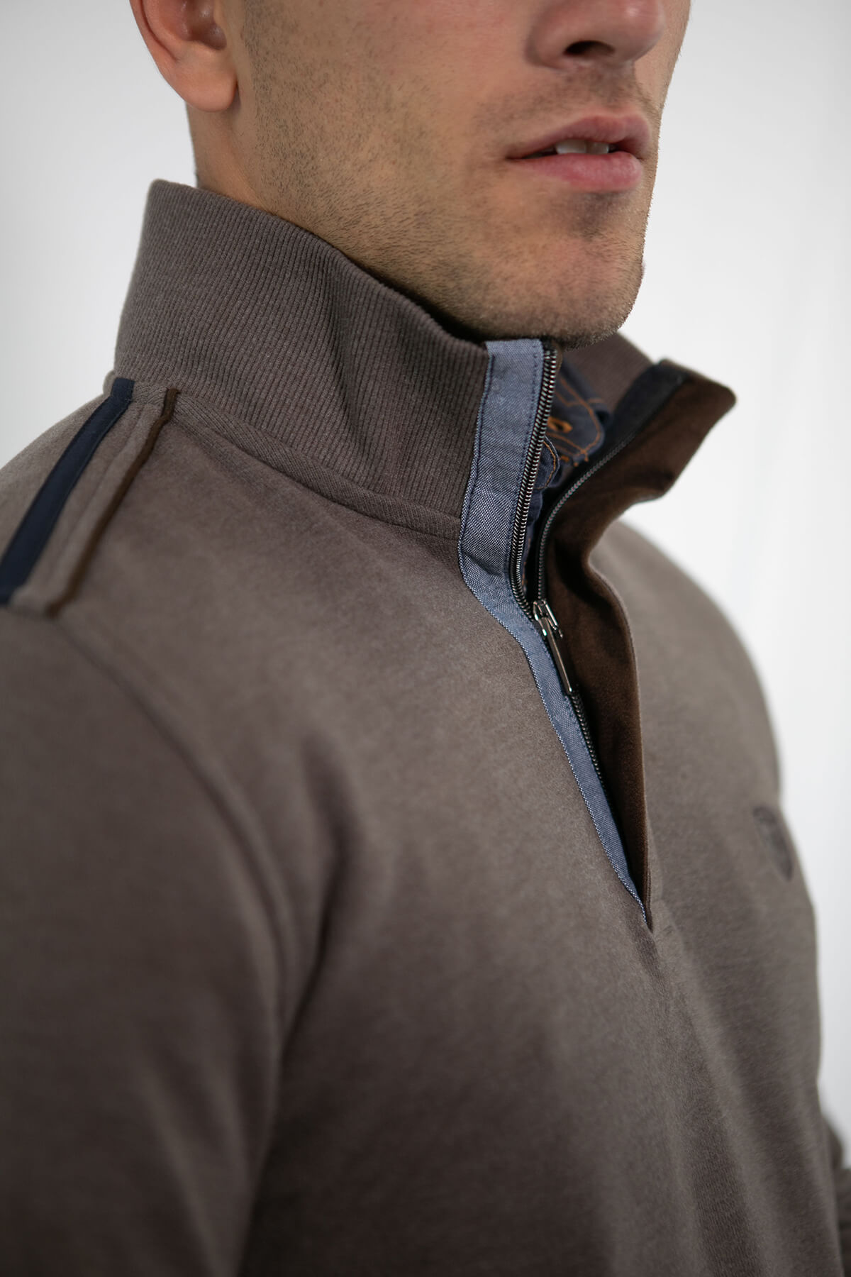 Side Effect Πουλόβερ Με Ψιλό Γιακά