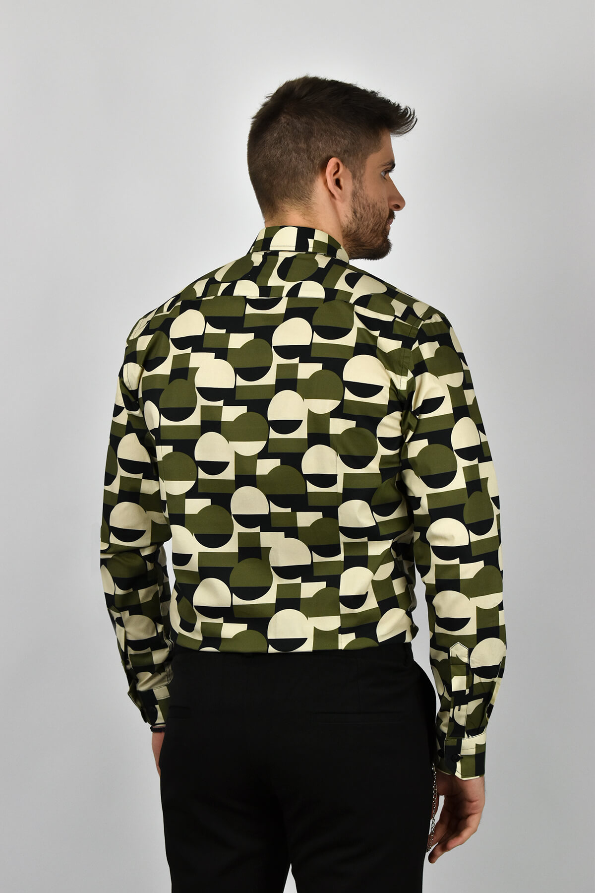 Makan Πουκάμισο Με Σχέδιο Bocio