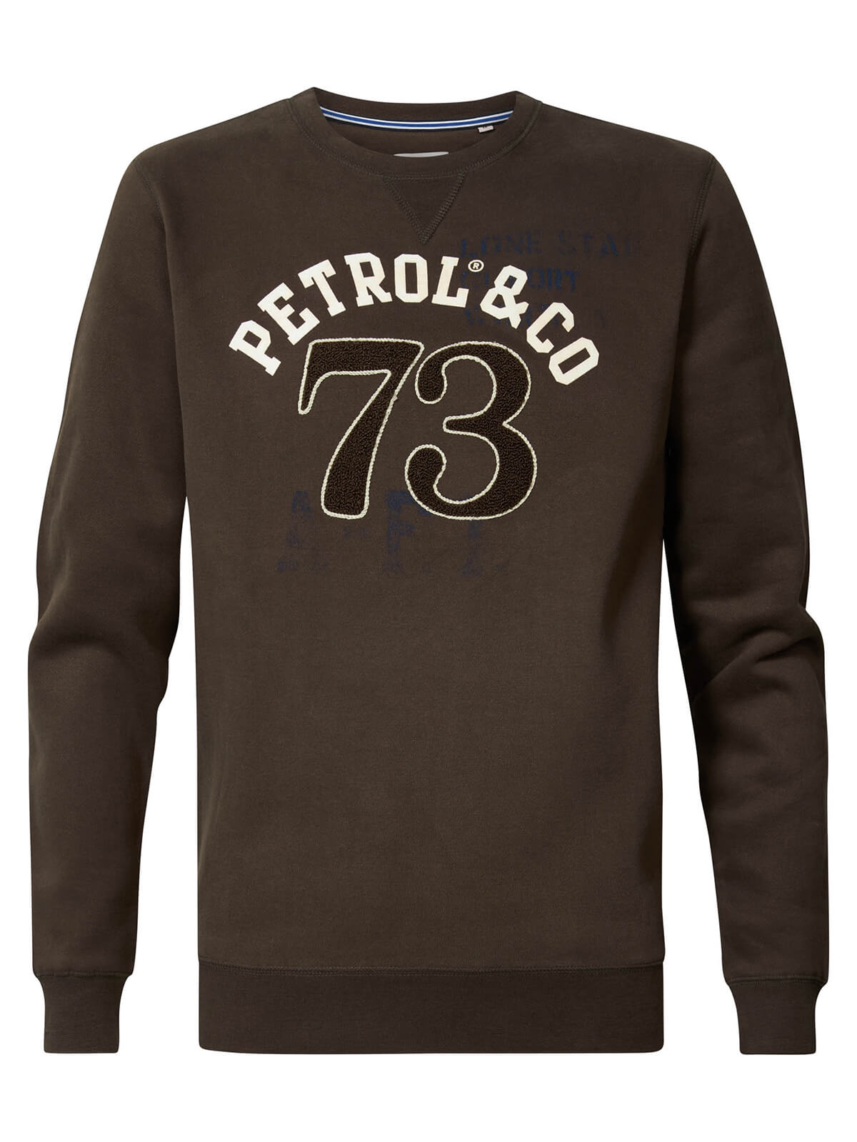 Petrol Industries Φούτερ Με Κεντητό Logo