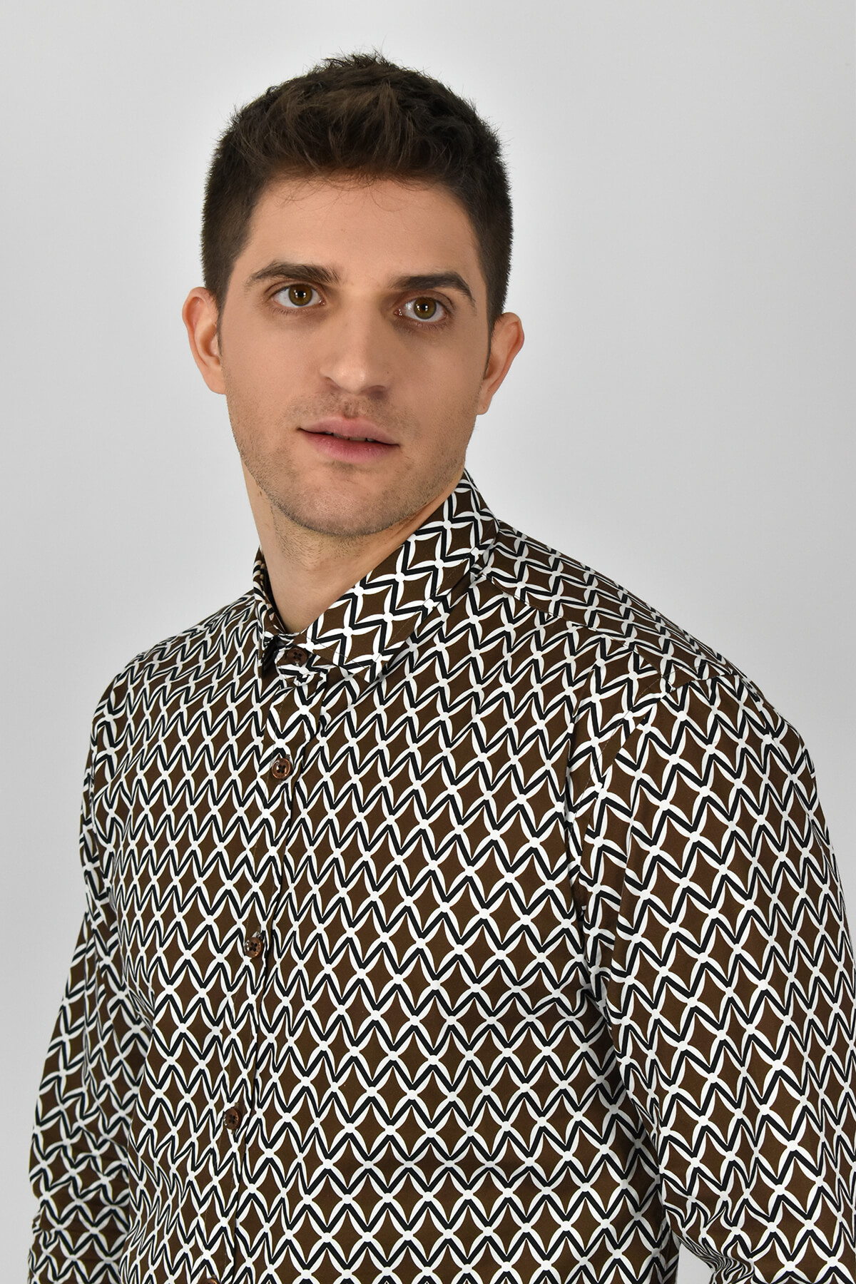 Makan Πουκάμισο Με Σχέδιο Mauricio