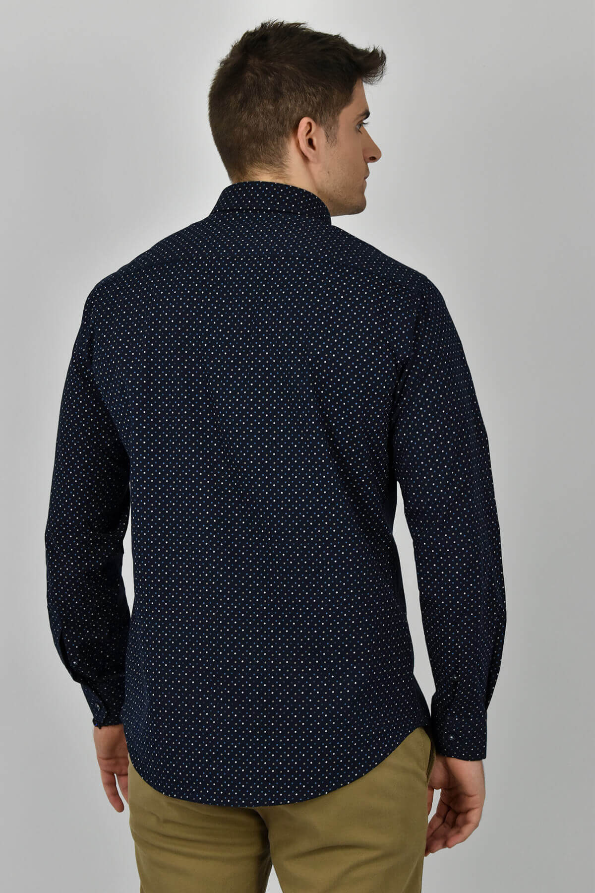 MeAndMy Πουκάμισο Με Μικροσχέδιο - Σκούρο‌‌ μπλε - 5390