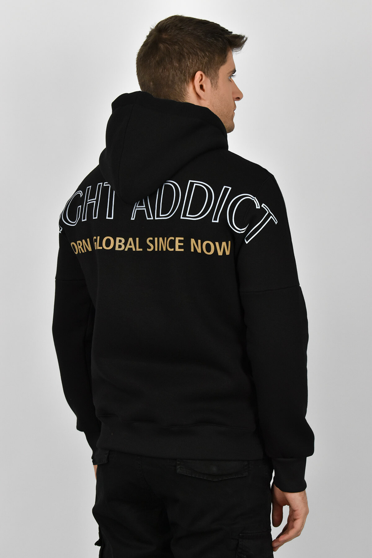 Clever Μπλούζα Φούτερ Με Κουκούλα