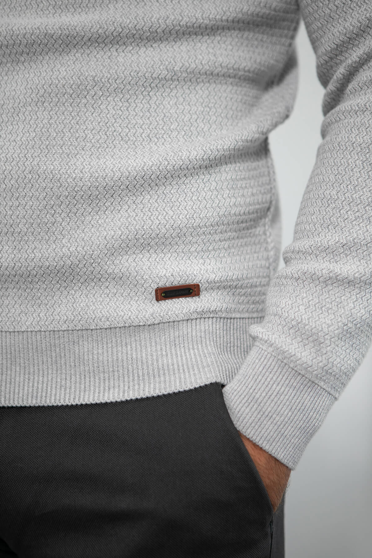 Side Effect Πουλόβερ Με Ανάγλυφο Σχέδιο