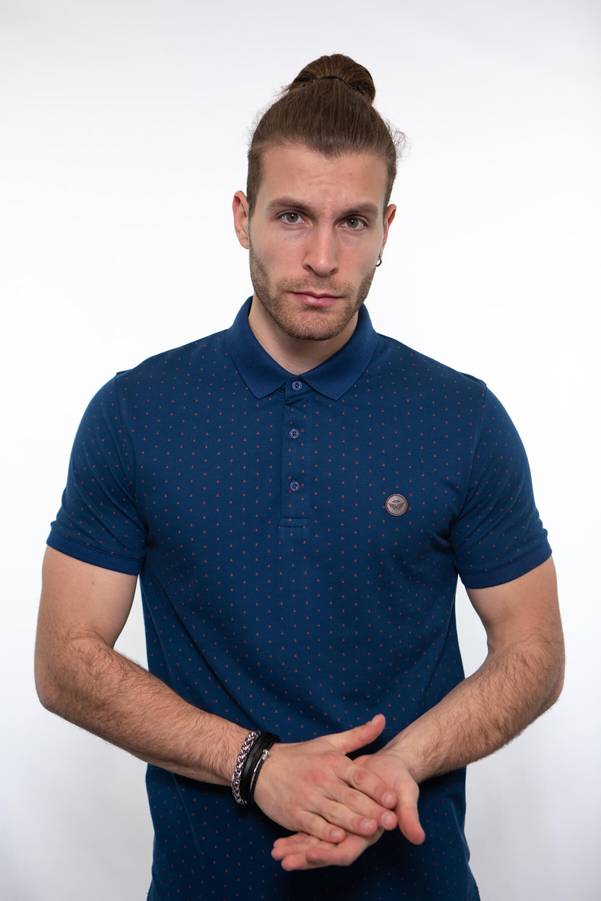 Side Effect Printed Polo Shirt