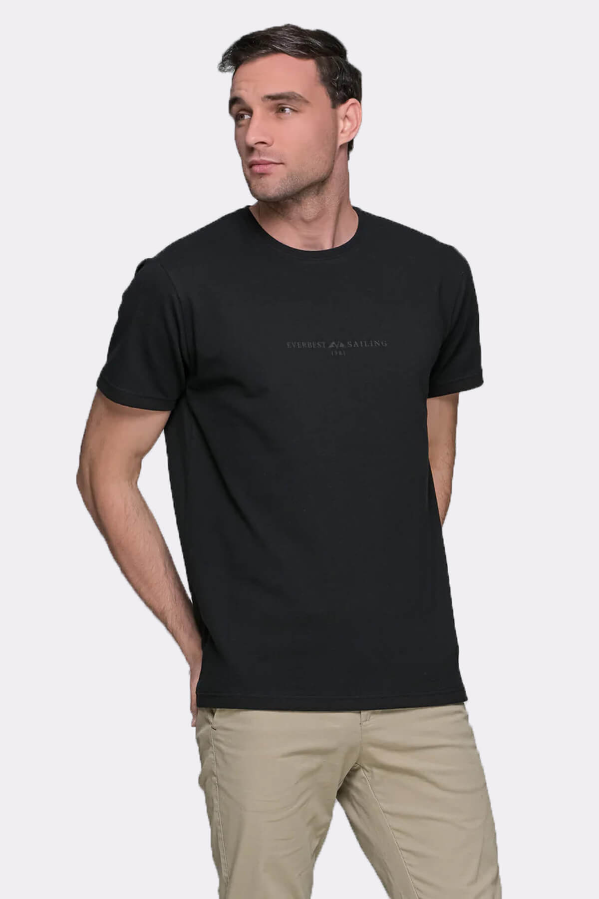 Everbest T-Shirt Με Ανάγλυφο Σχέδιο Novo