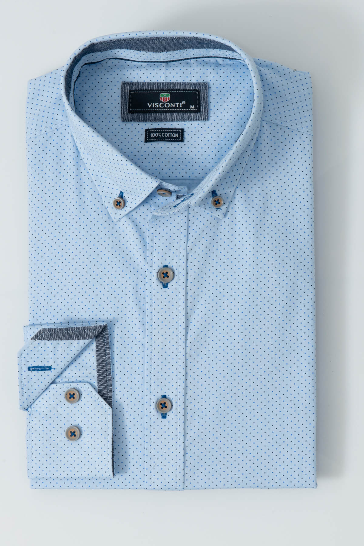 Visconti Πουκάμισο Με Μικροσχέδιο