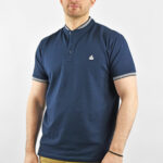 Visconti T-shirt Πικέ Με Μάο Γιακά