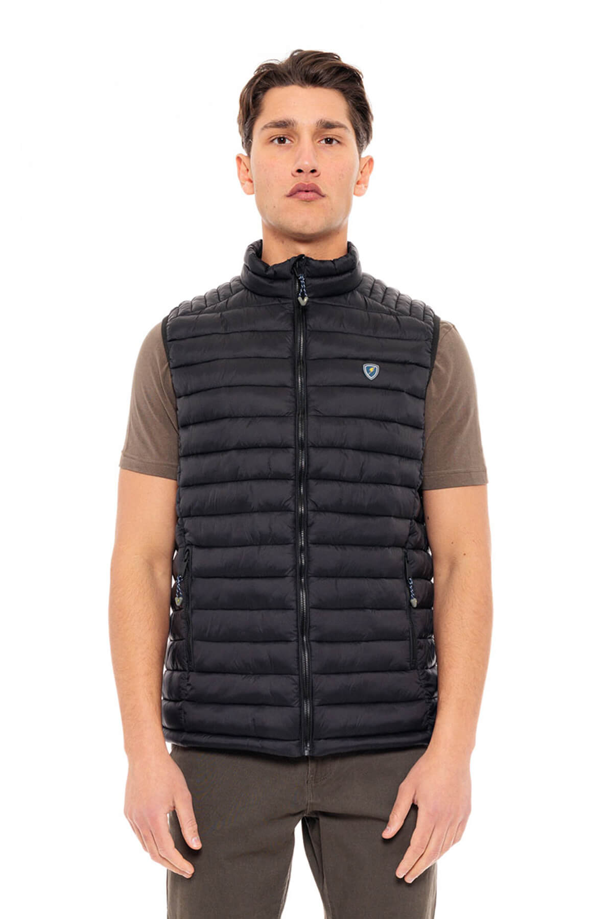 Splendid Ultra Light Sleeveless Jacket with collar